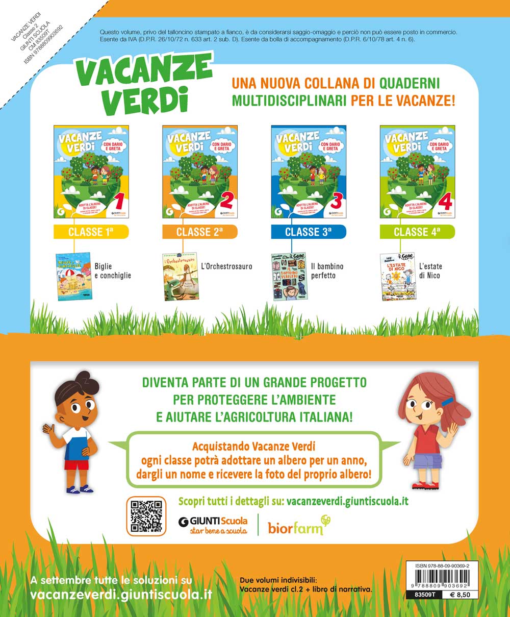 Vacanze Verdi 2 + L'Orchestrosauro::Quaderni multidisciplinari per le vacanze