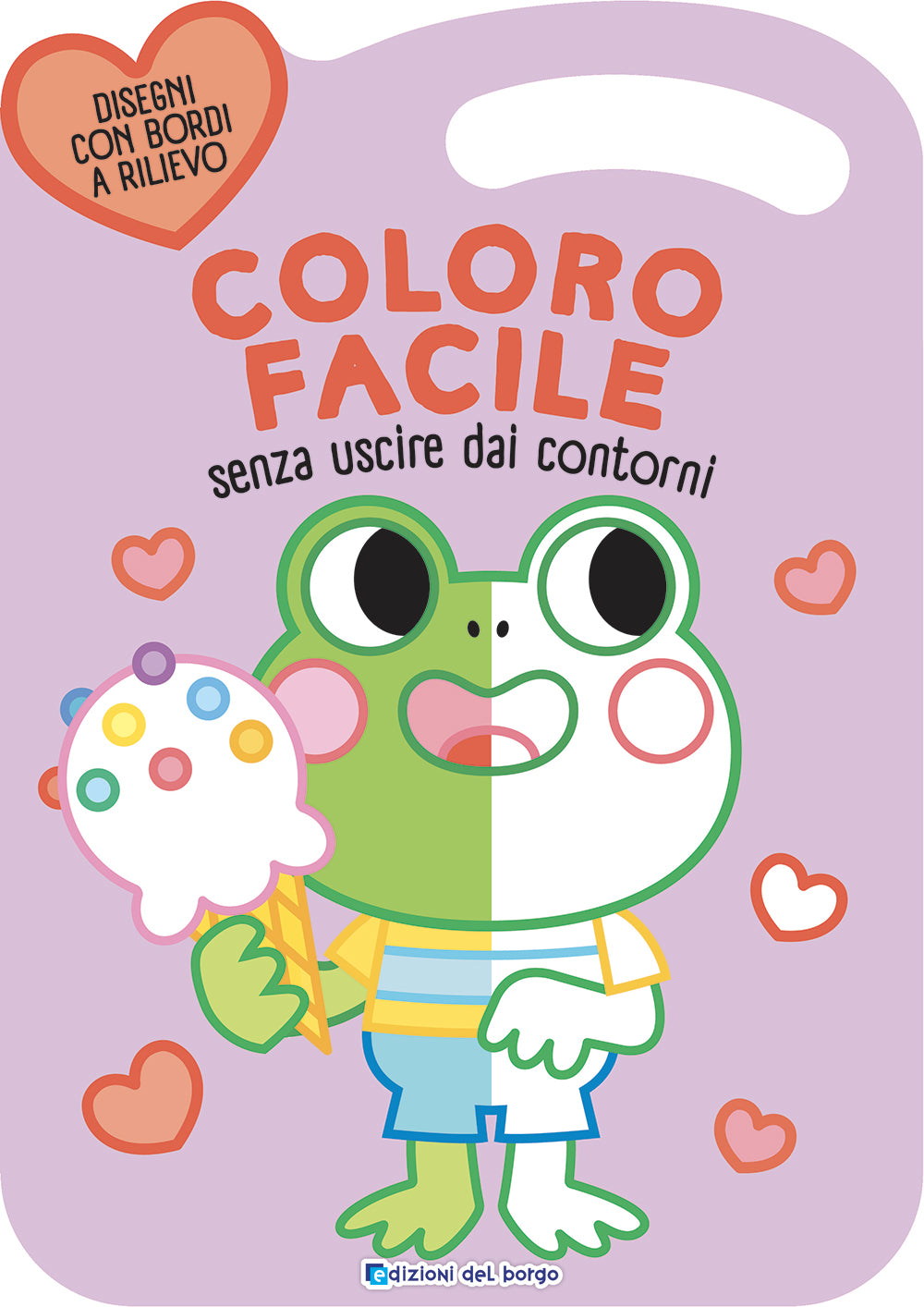 Coloro facile - Rana::senza uscire dai contorni