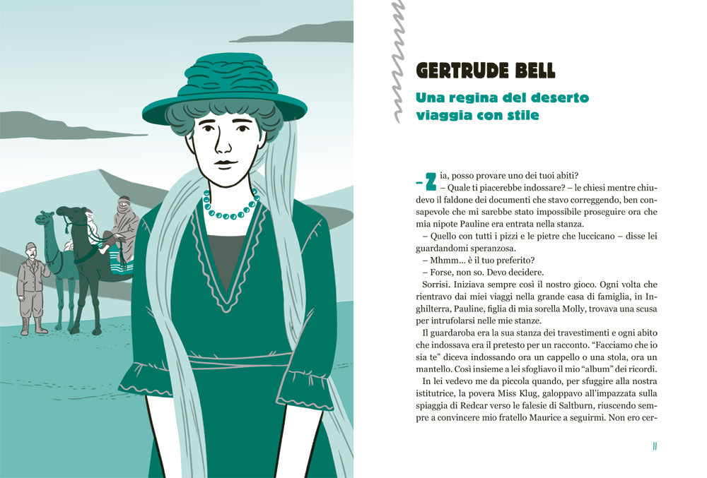 Ragazze in capo al mondo::Storie di esploratrici e di viaggi