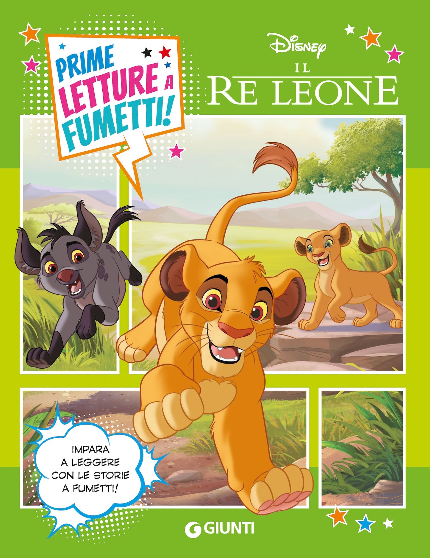 Re Leone Prime letture a fumetti!::Impara a leggere con le storie a fumetti!