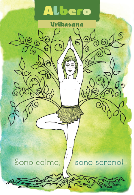 Il piccolo Yogi::Yoga per bambini felici - Libro + 45 carte interattive