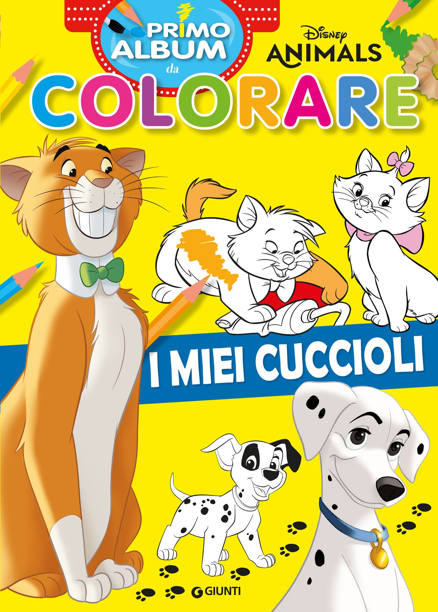 Disney Animals Primo album da colorare::I miei cuccioli