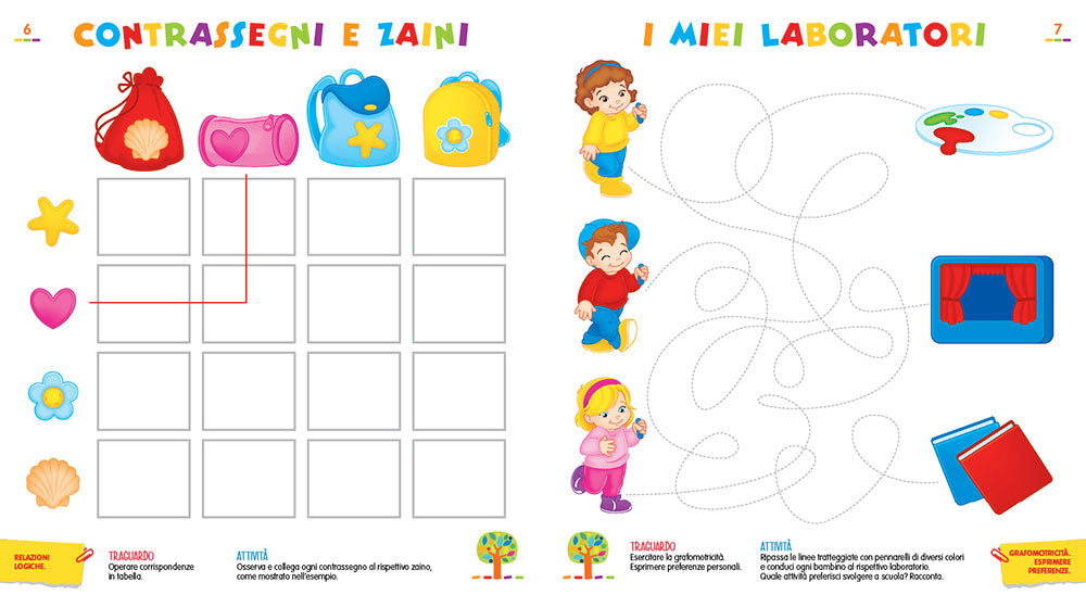 Il mio quaderno di giochi e attività 5/6 + pennarelli::Tanti giochi e attività per imparare divertendosi