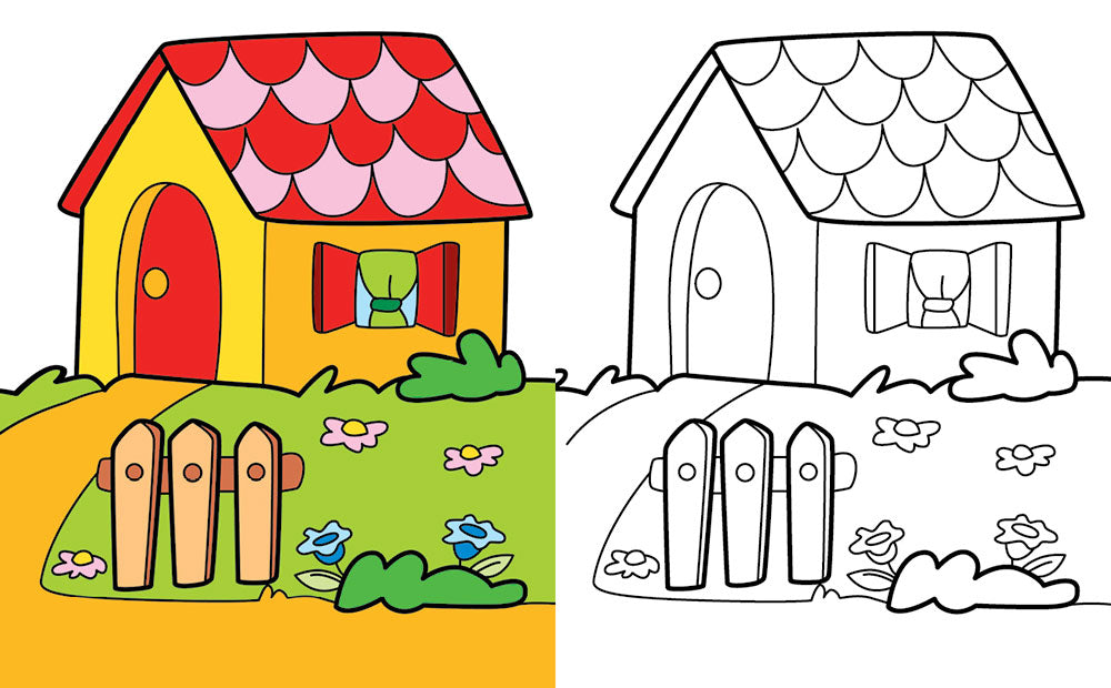 Voglia di colorare::Animali, giocattoli, mezzi di trasporto, paesaggi, fiabe e tanto altro!