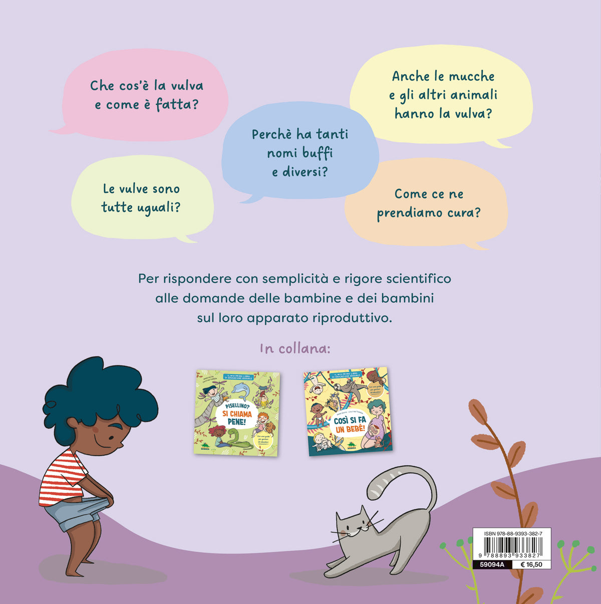 Farfallina? Si chiama vulva!::Per parlare con serenità e senza imbarazzo di sessualità con i bambini