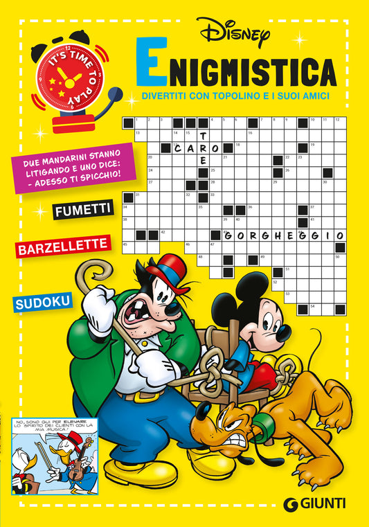 Enigmistica Disney Divertiti con Topolino e i suoi amici::Fumetti Barzellette Sudoku