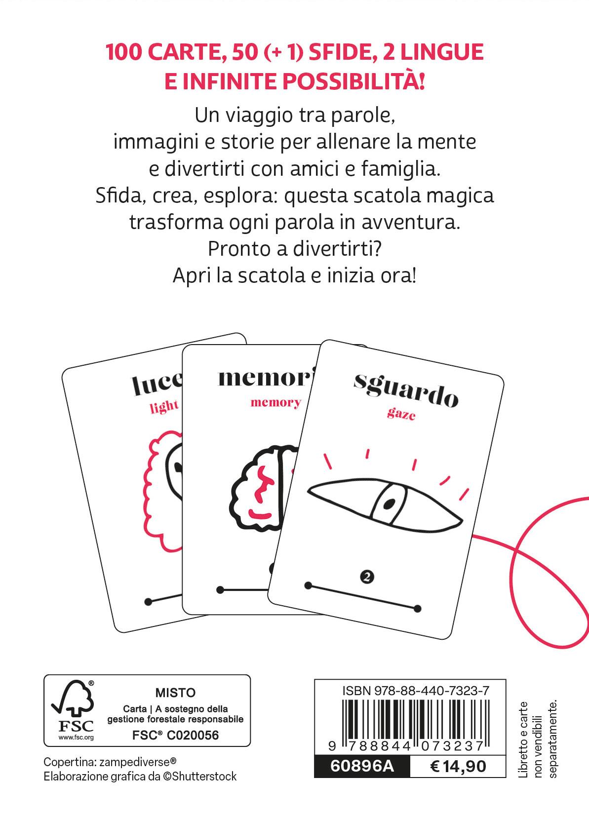 Parole, parole, parole::100 carte per giocare, imparare, creare