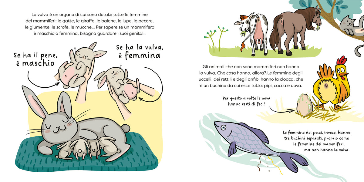 Farfallina? Si chiama vulva!::Per parlare con serenità e senza imbarazzo di sessualità con i bambini
