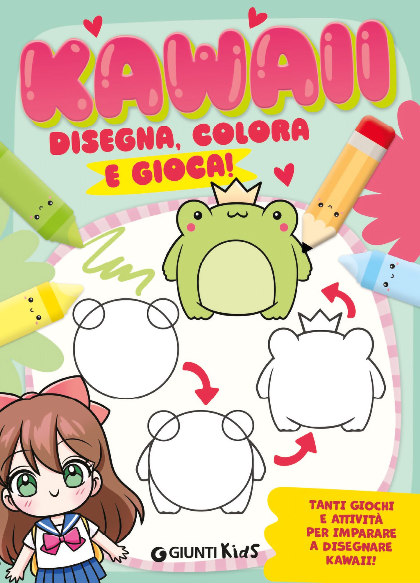 Kawai. Disegna, colora e gioca!