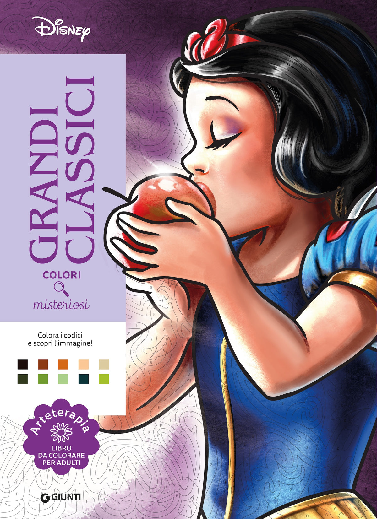 Grandi Classici Colori Misteriosi::Arteterapia Libro da colorare per adulti