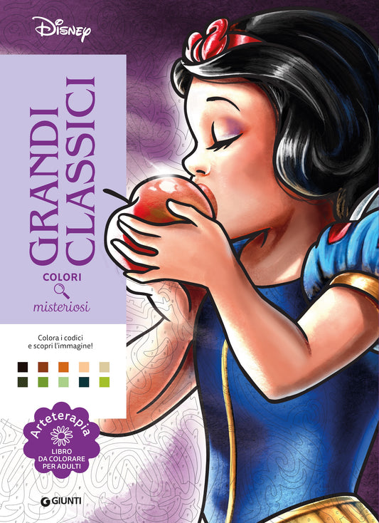 Grandi Classici Colori Misteriosi::Arteterapia Libro da colorare per adulti