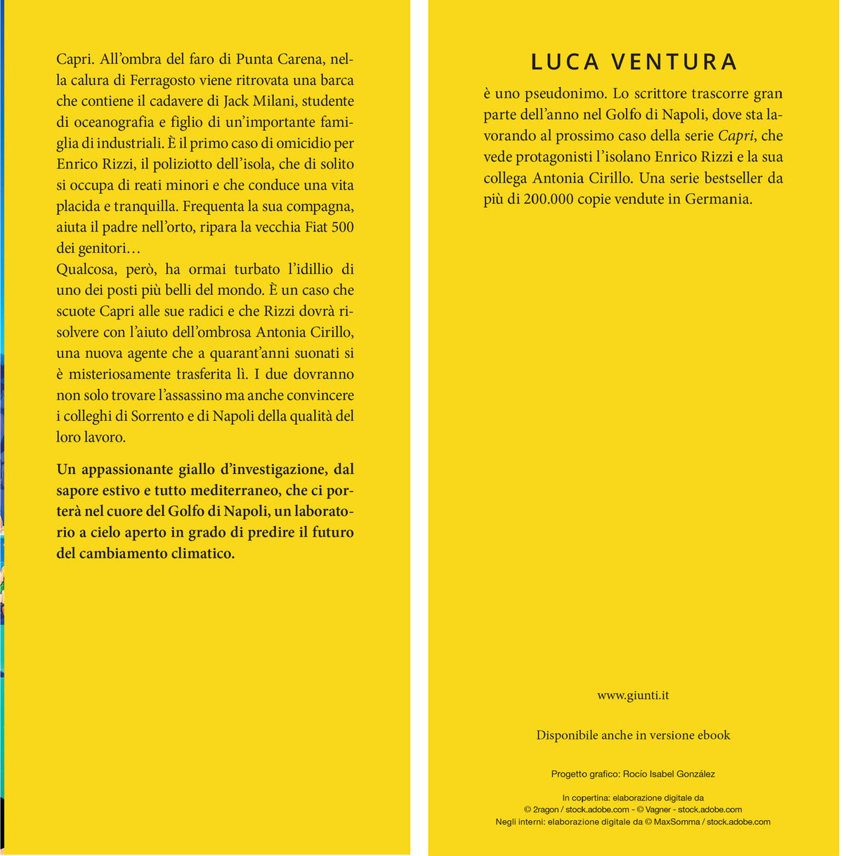Giallo Capri::Il primo caso di Enrico Rizzi e Antonia Cirillo