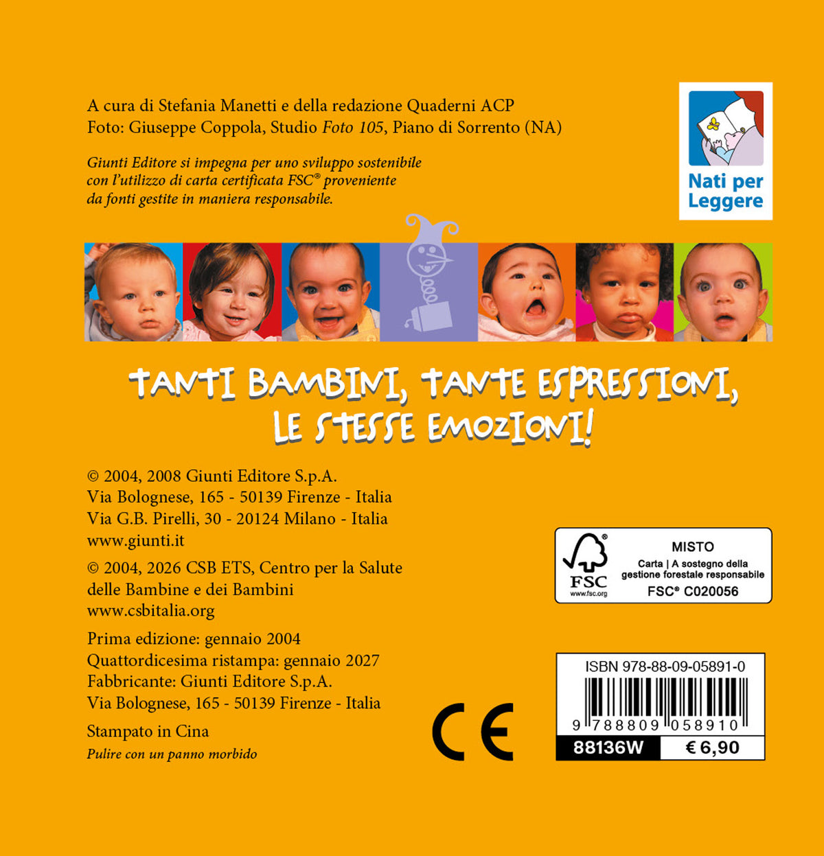 Guarda che faccia!::Progetto Nati per leggere