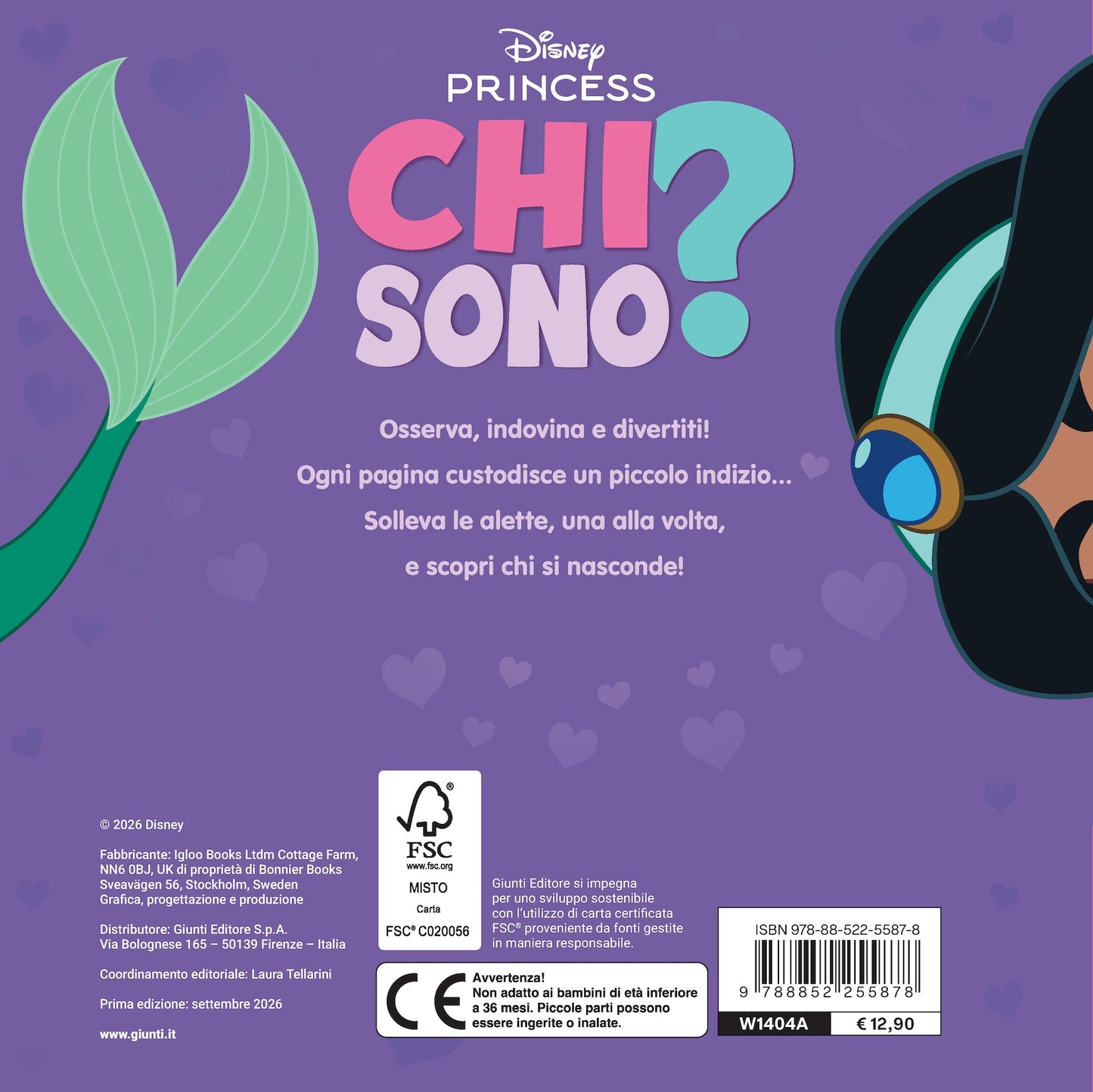 Chi sono? Disney Princess::Pagine giganti da scoprire