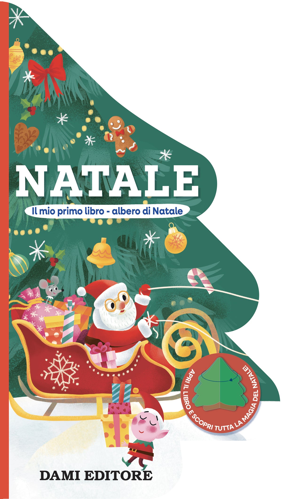 Natale::Il mio primo libro albero di Natale