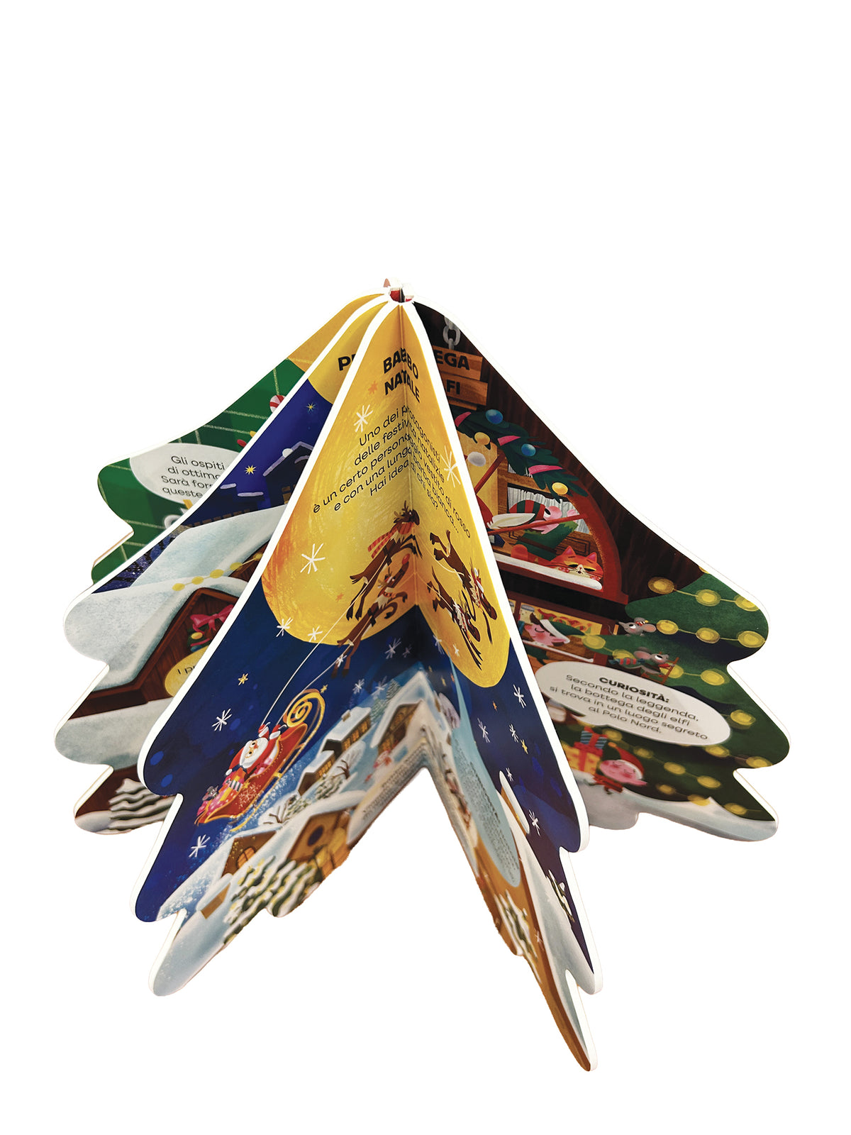 Natale::Il mio primo libro albero di Natale