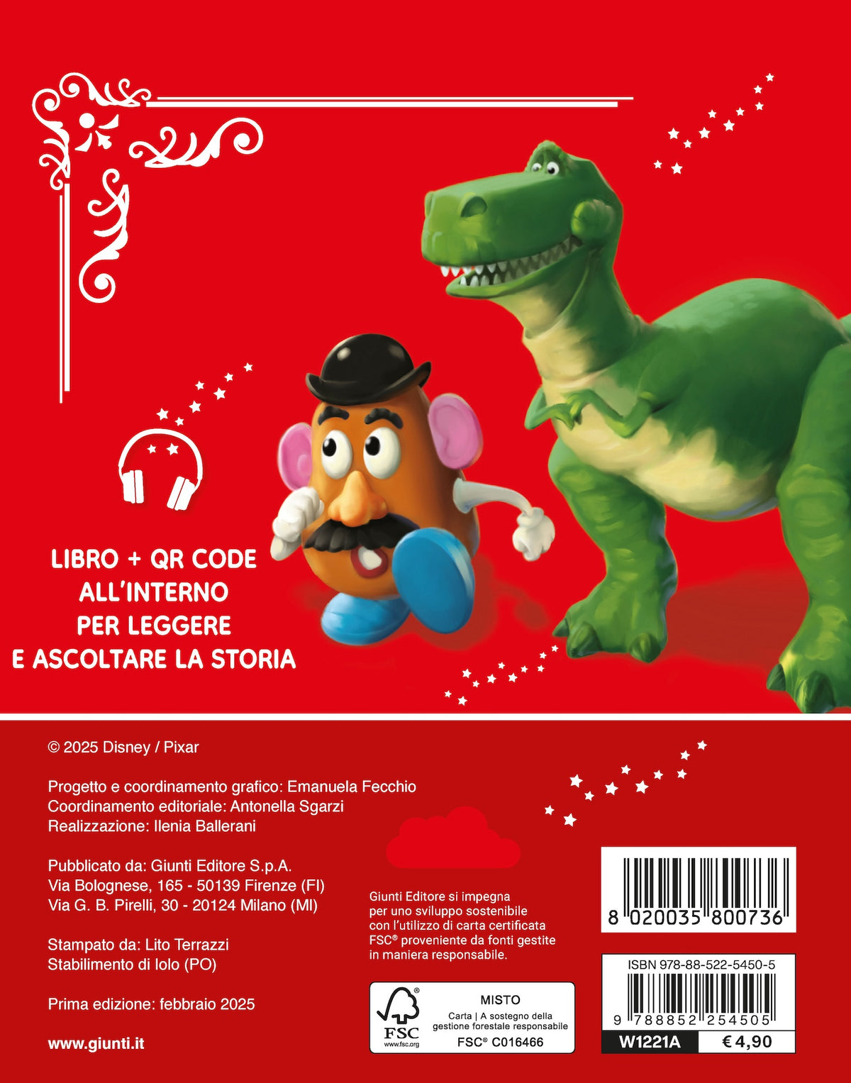Toy Story Leggi e ascolta con QR Code::Inquadra il Qr code e ascolta