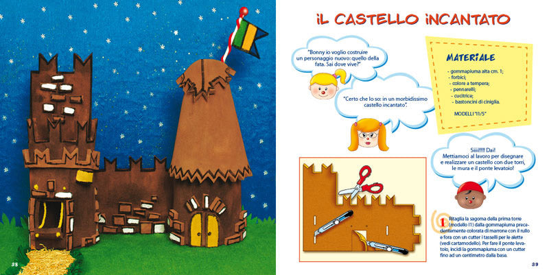 Creazioni di gommapiuma per bambini