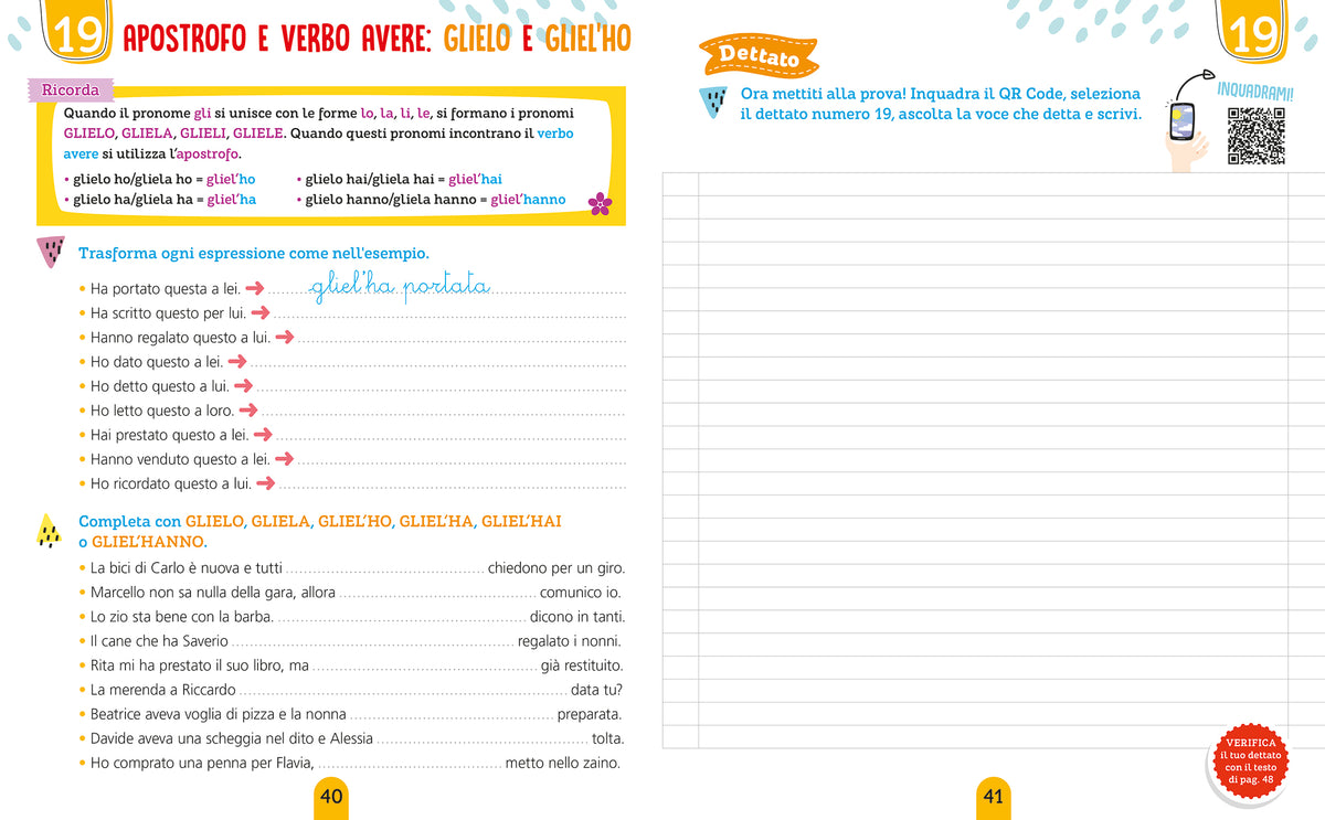 Tutto dettati::per imparare a scrivere correttamente