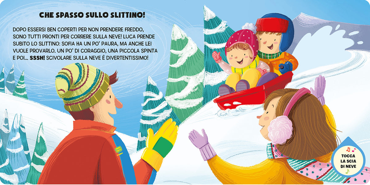 Ciao neve, magica neve!