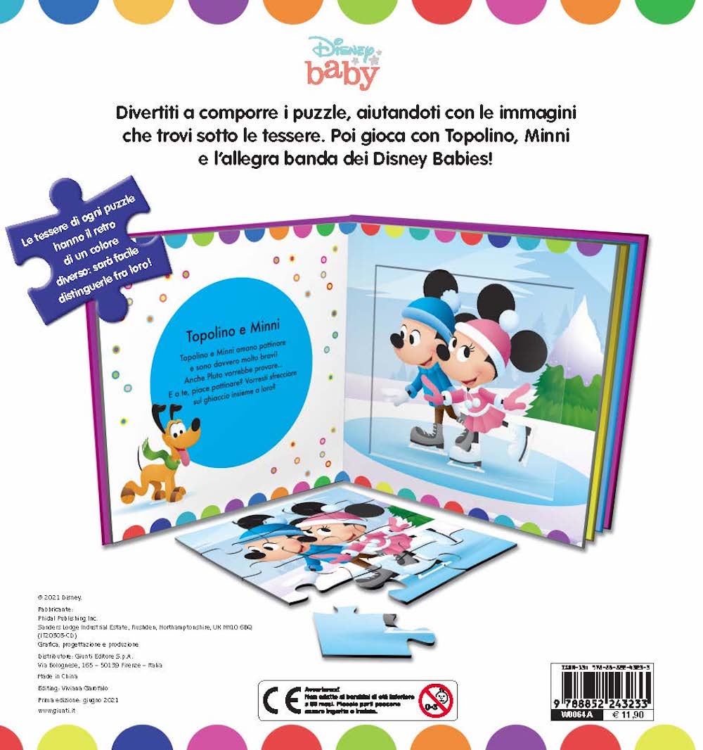 Disney baby Libro Maxi Puzzle