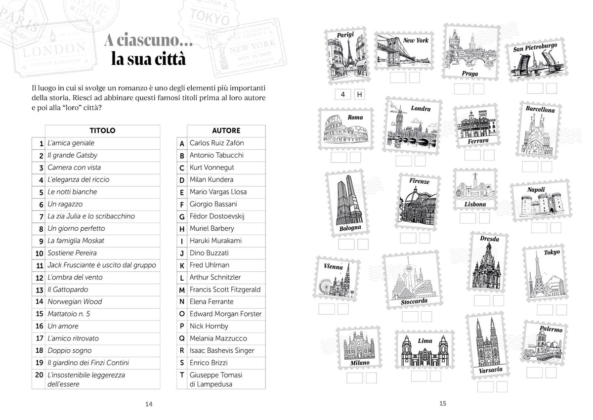 BOOKLOVERS. ACTIVITY BOOK