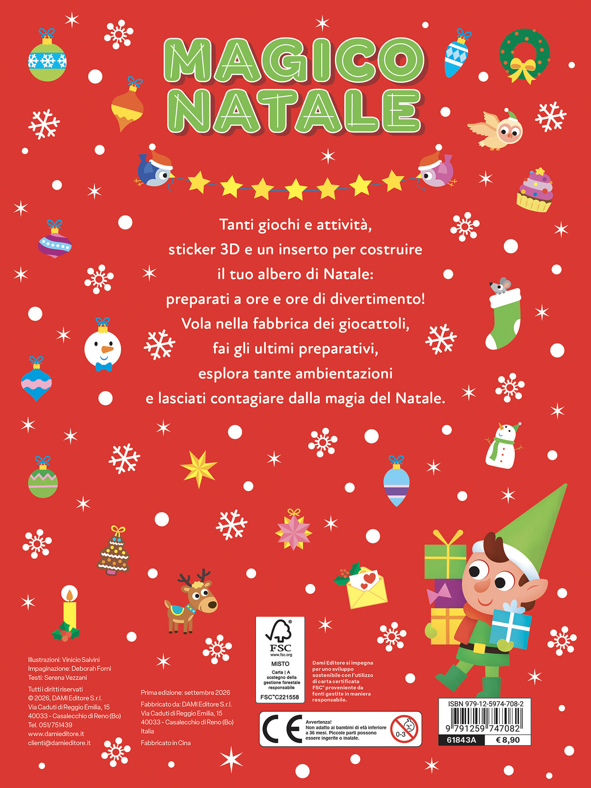Magico Natale::Giochi, percorsi, labirinti, coloring
