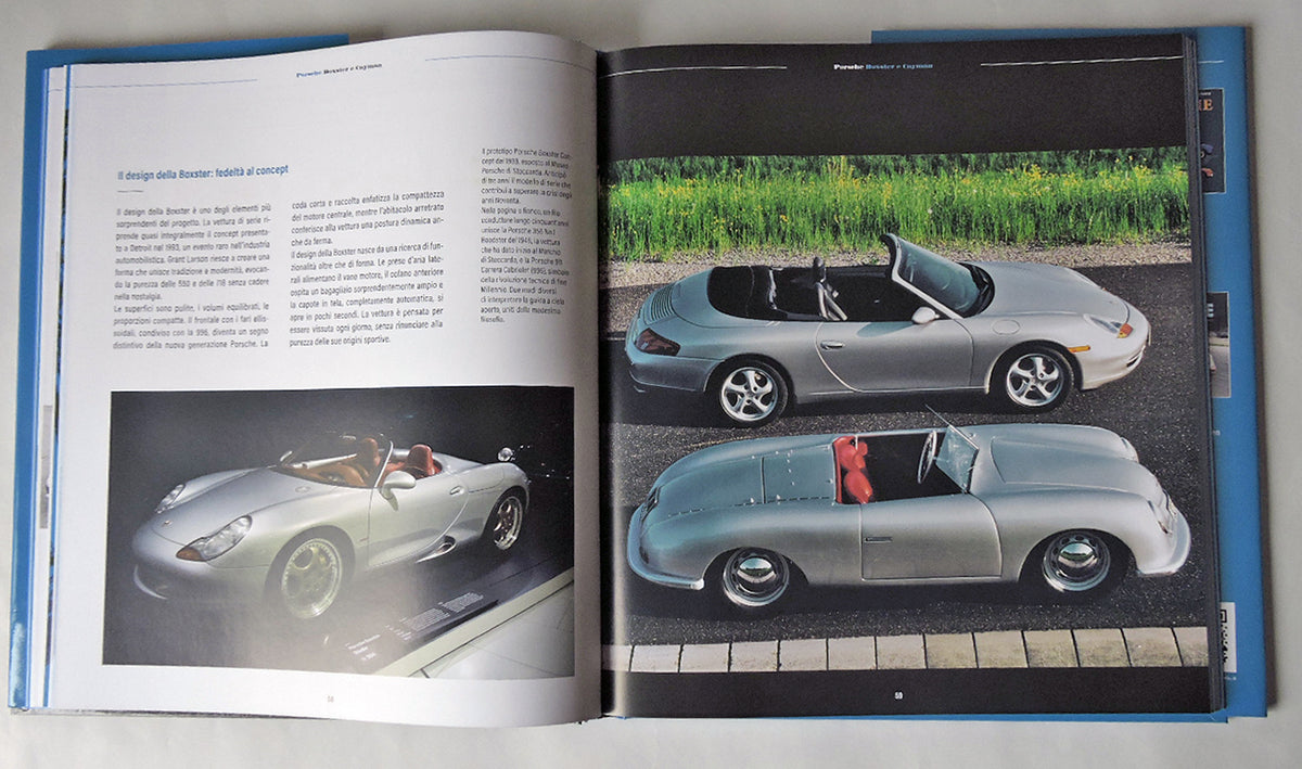 PORSCHE BOXSTER e CAYMAN Storia, tecnica e modelli::Storia, tecnica e modelli