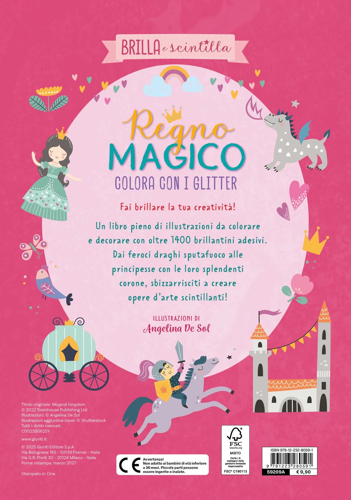 Regno magico::Colora con i glitter