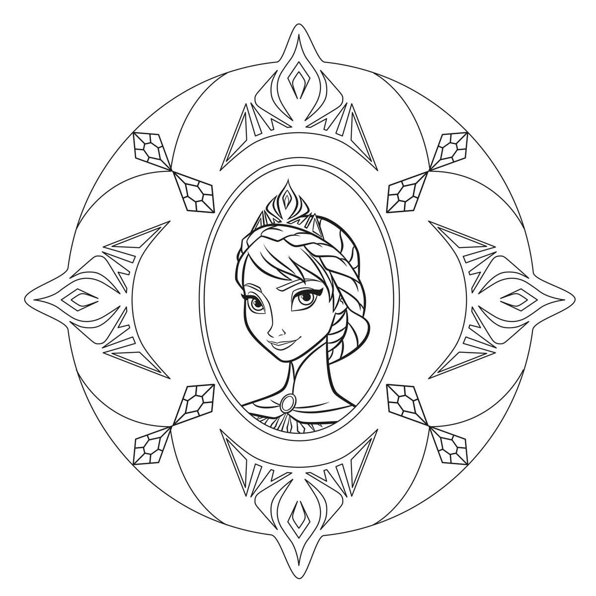 Mandala Disney Frozen