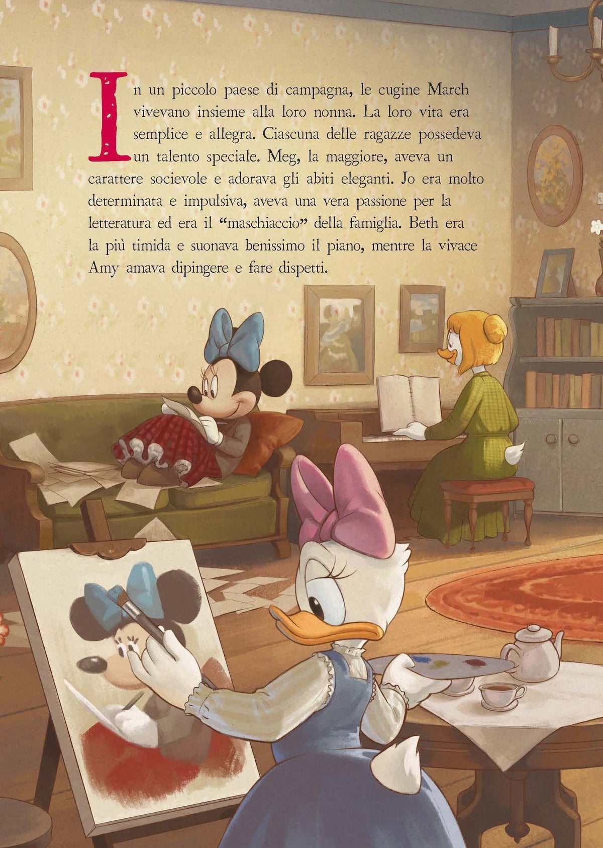 Piccole donne::Il racconto illustrato e a fumetti ispirato al romanzo di Louisa May Alcott