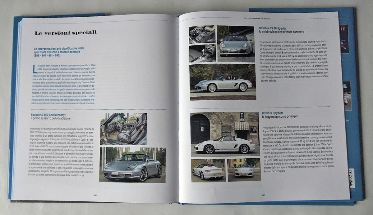 PORSCHE BOXSTER e CAYMAN Storia, tecnica e modelli::Storia, tecnica e modelli