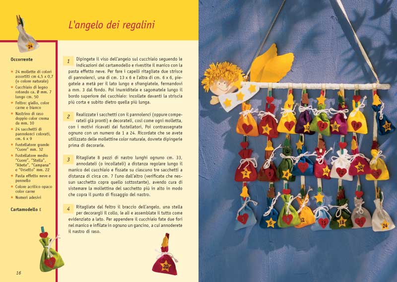 Creare a Natale con le mollette di legno