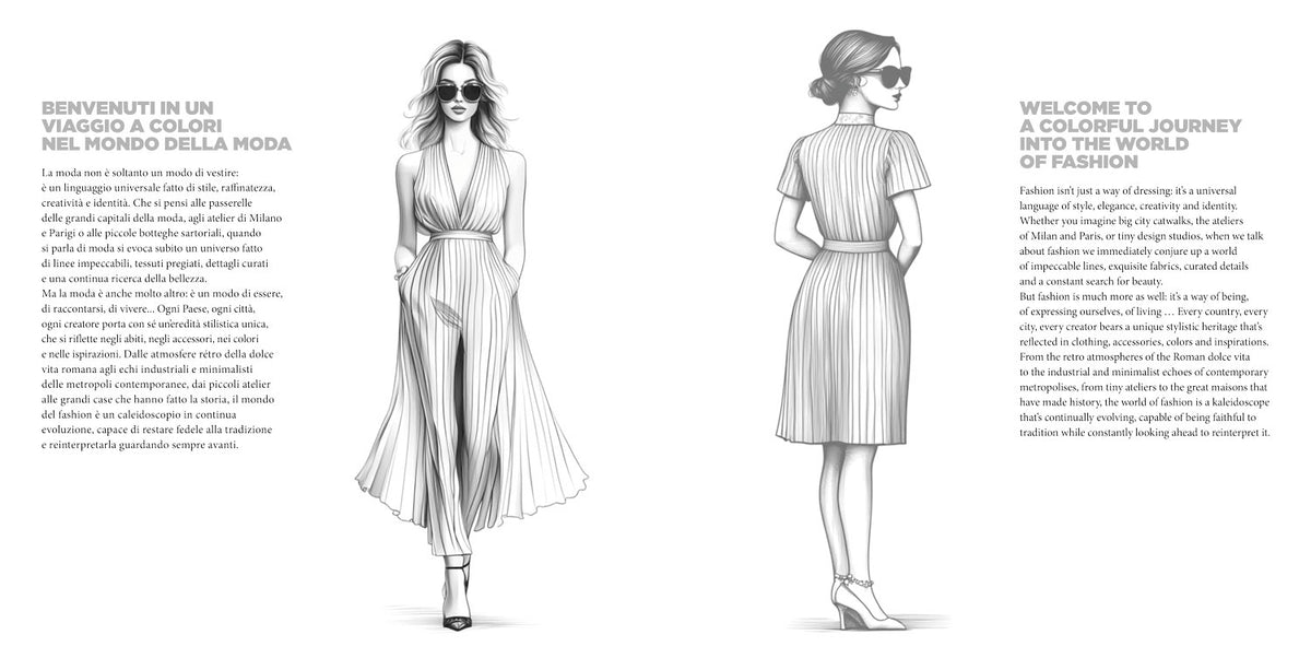 I LOVE FASHION. COLORING BOOK::Coloring book