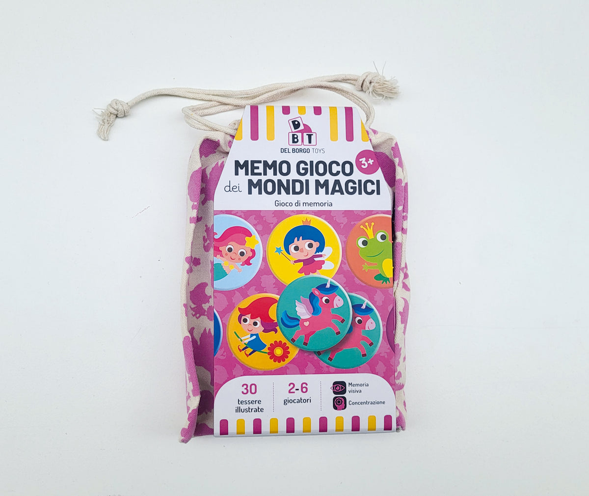 Memo gioco dei mondi magici