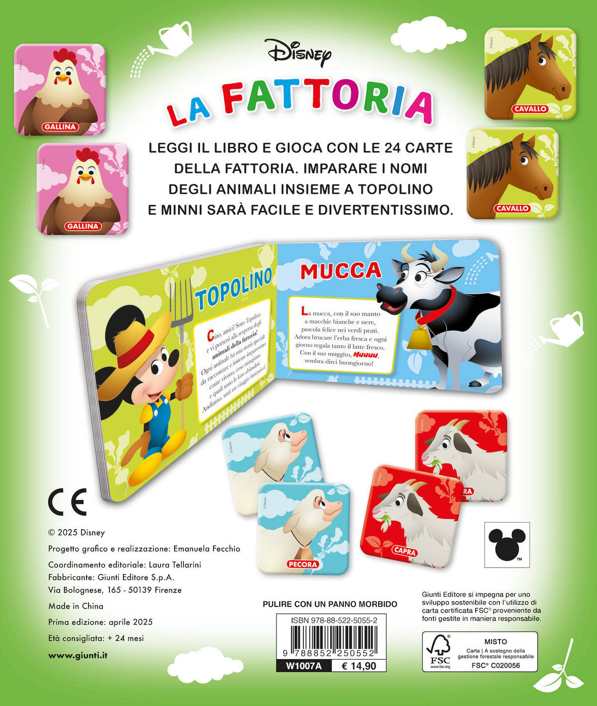 Fattoria Memo Book::Memo Leggi e gioca - Un libro e 24 carte per giocare