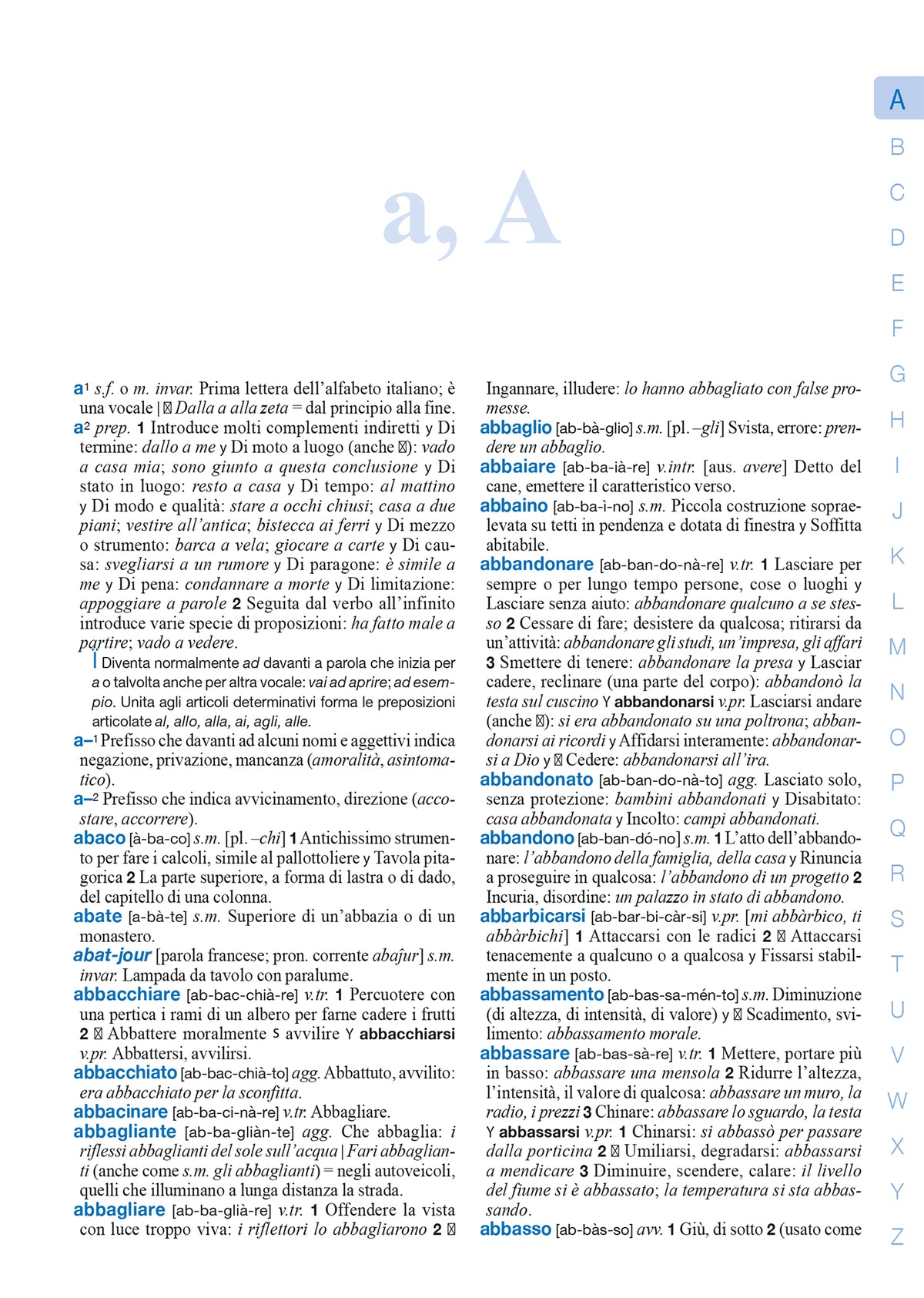 Dizionario Italiano di base