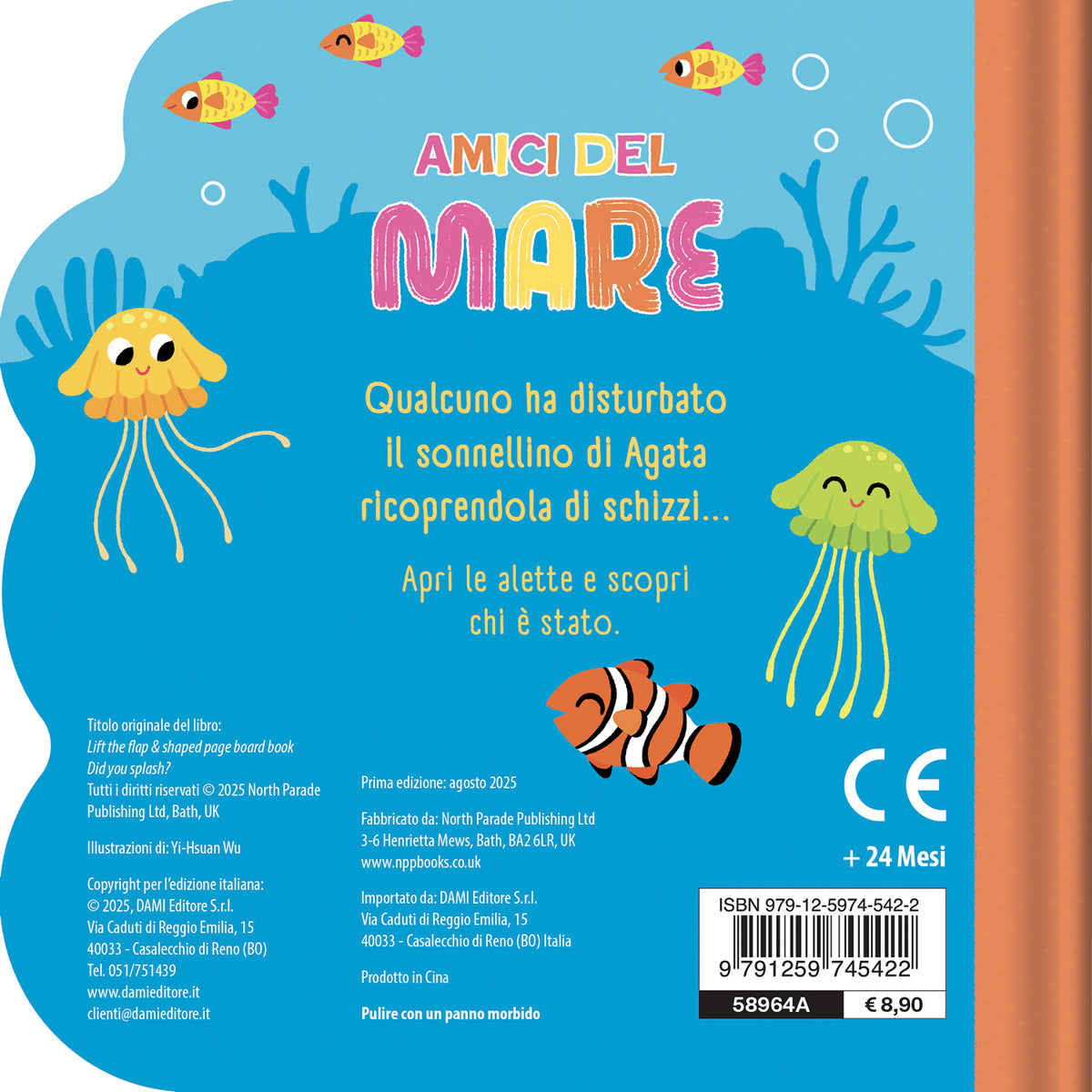 Amici del mare::con tante alette alza e scopri