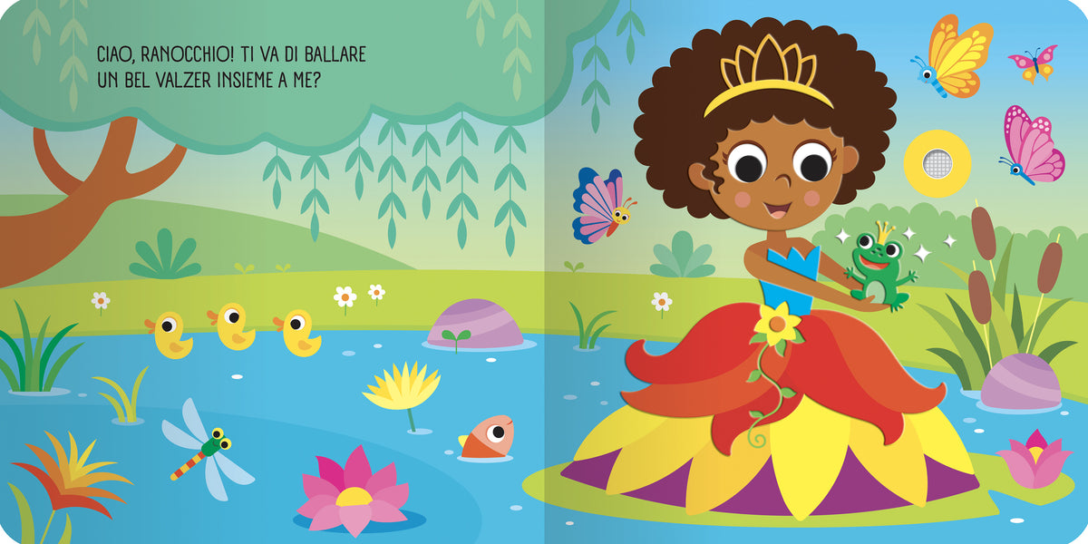 Principesse::Libro tattile sonoro