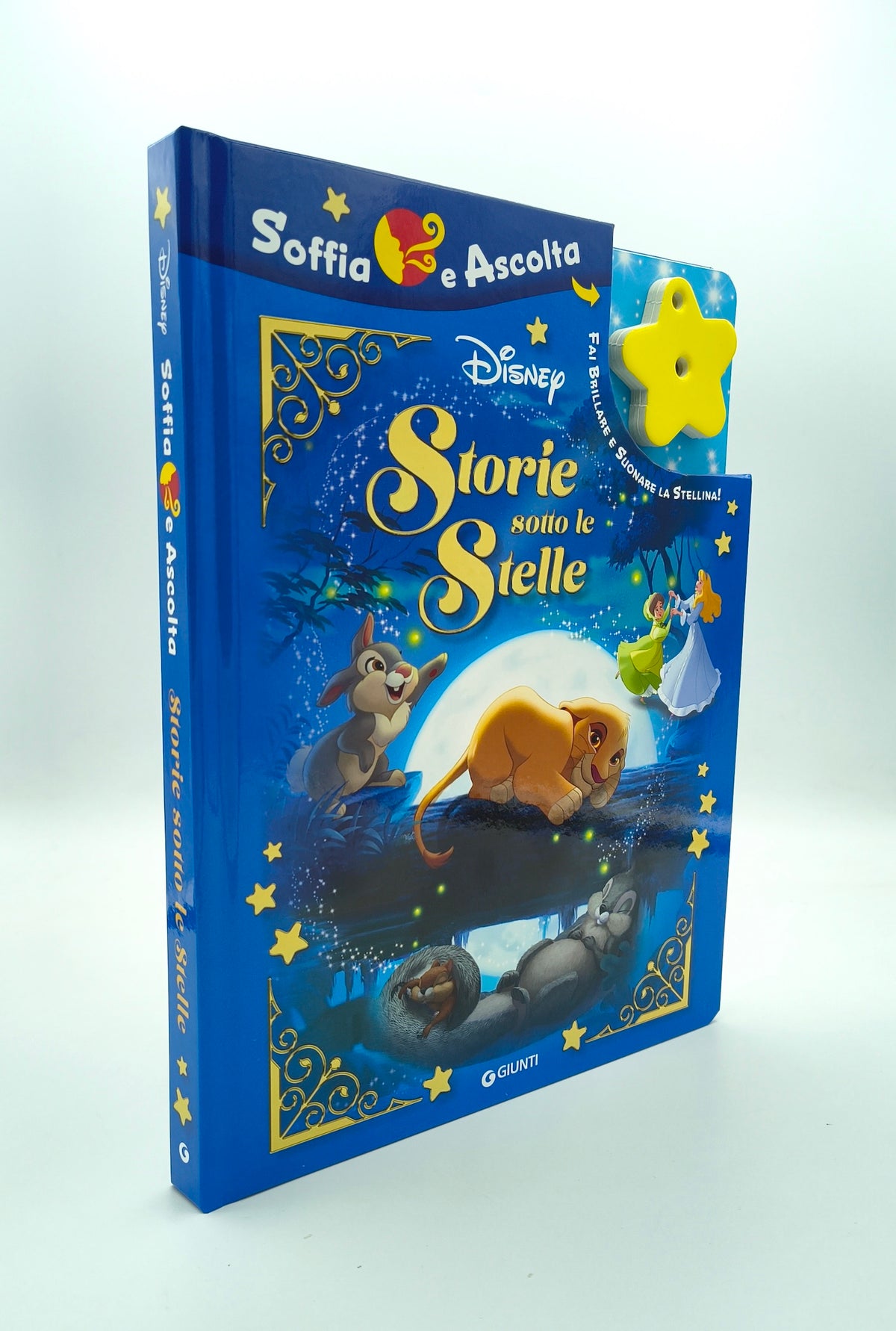 Soffia e ascolta Disney Storie sotto le stelle::Fai brillare e suonare la stellina!
