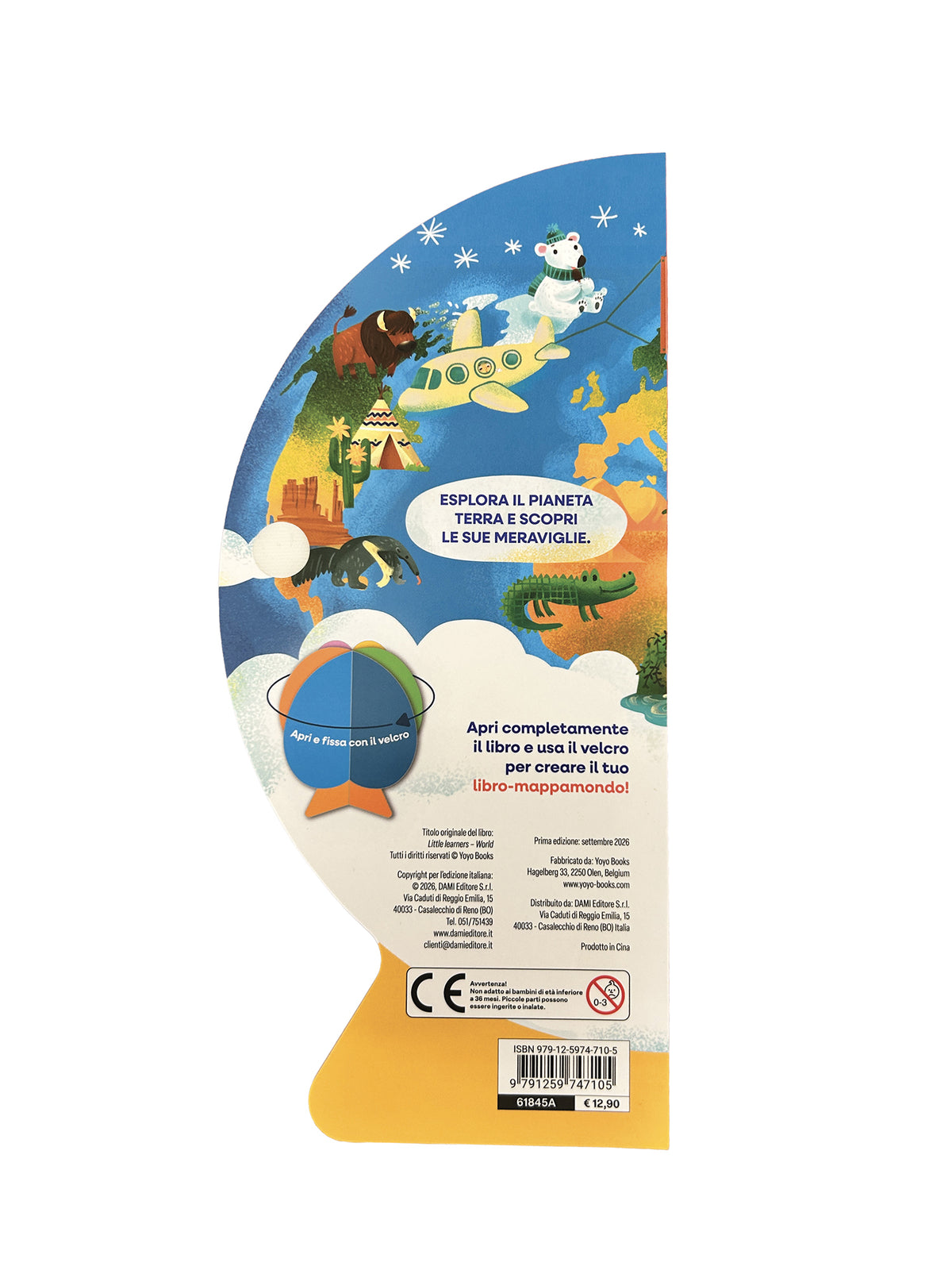 Il Mondo::Il mio primo libro mappamondo