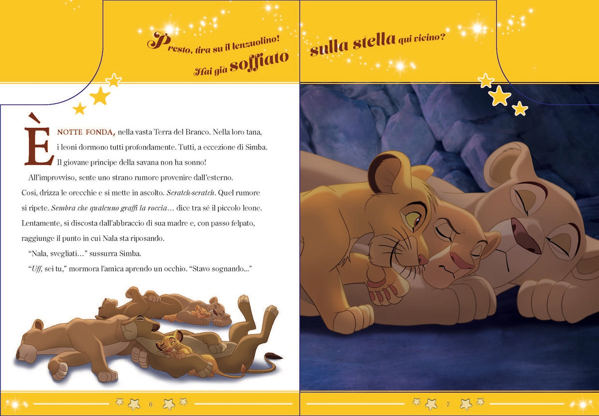 Soffia e ascolta Disney Storie sotto le stelle::Fai brillare e suonare la stellina!