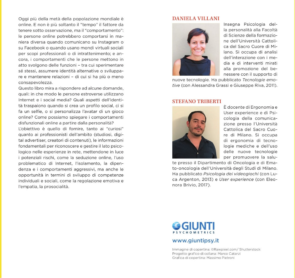 La personalità online::Tracce digitali dell'identità
