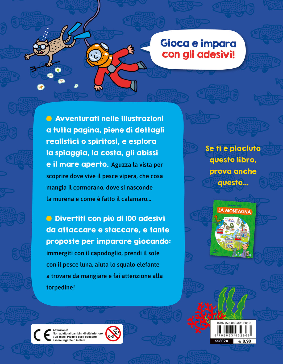 Il mare ::Con più di 100 adesivi!
