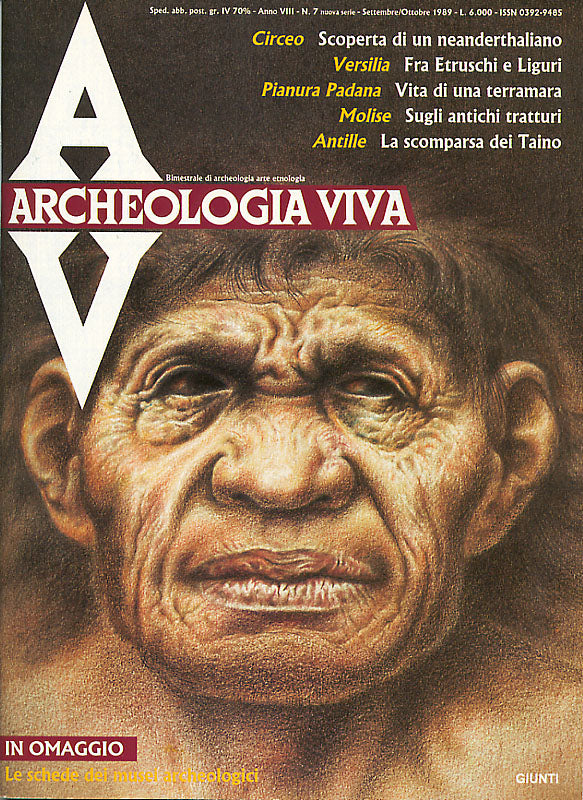 Archeologia Viva n. 7 - settembre/ottobre 1989::Rivista bimestrale