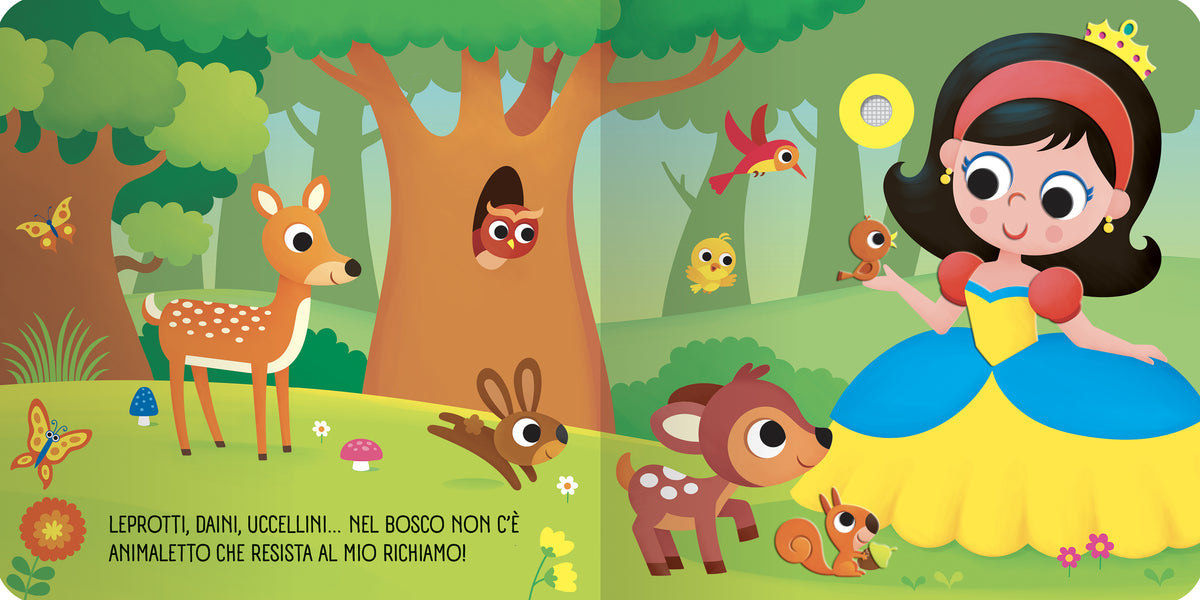 Principesse::Libro tattile sonoro