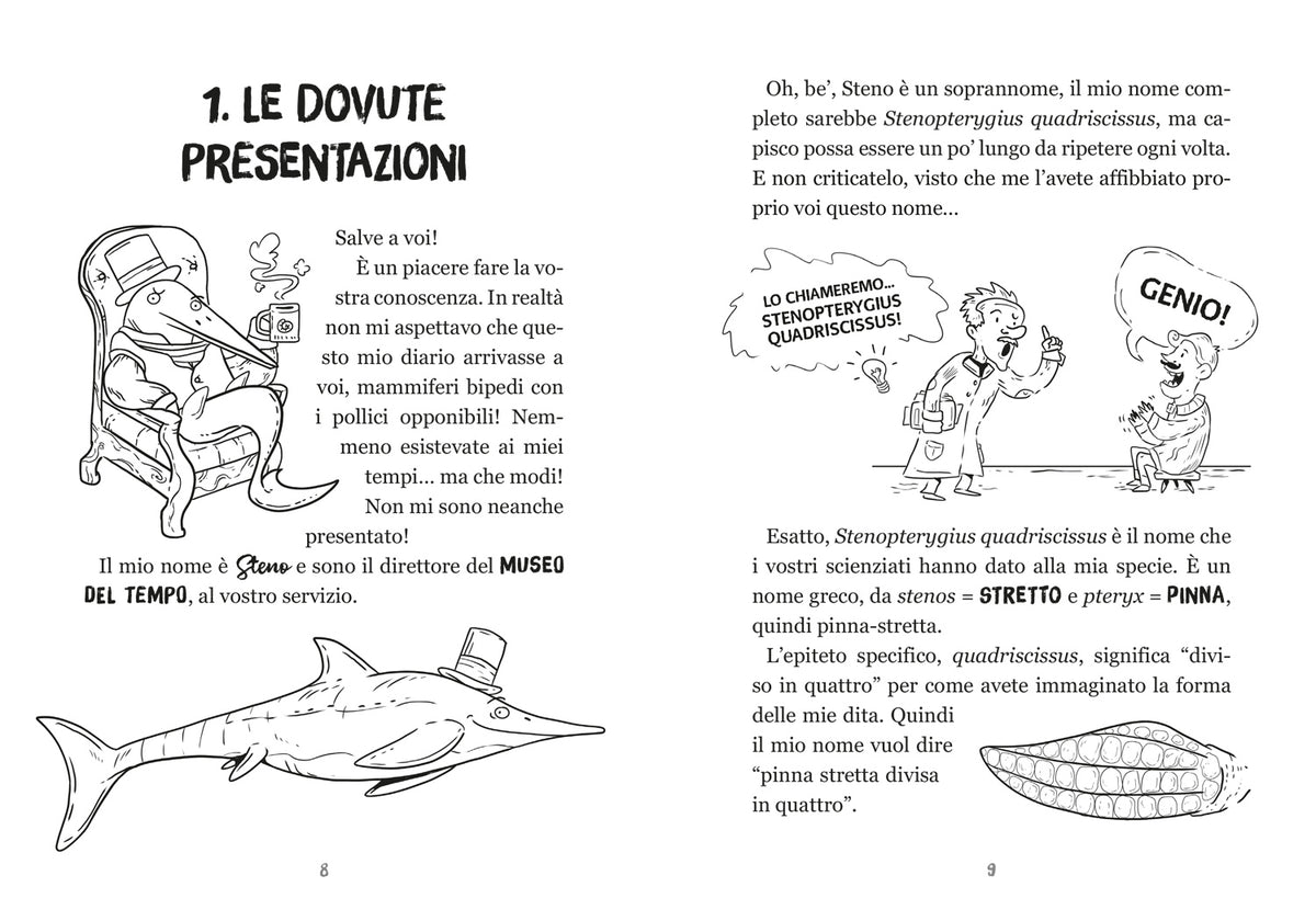 Steno e la sfida degli Ittiosauri