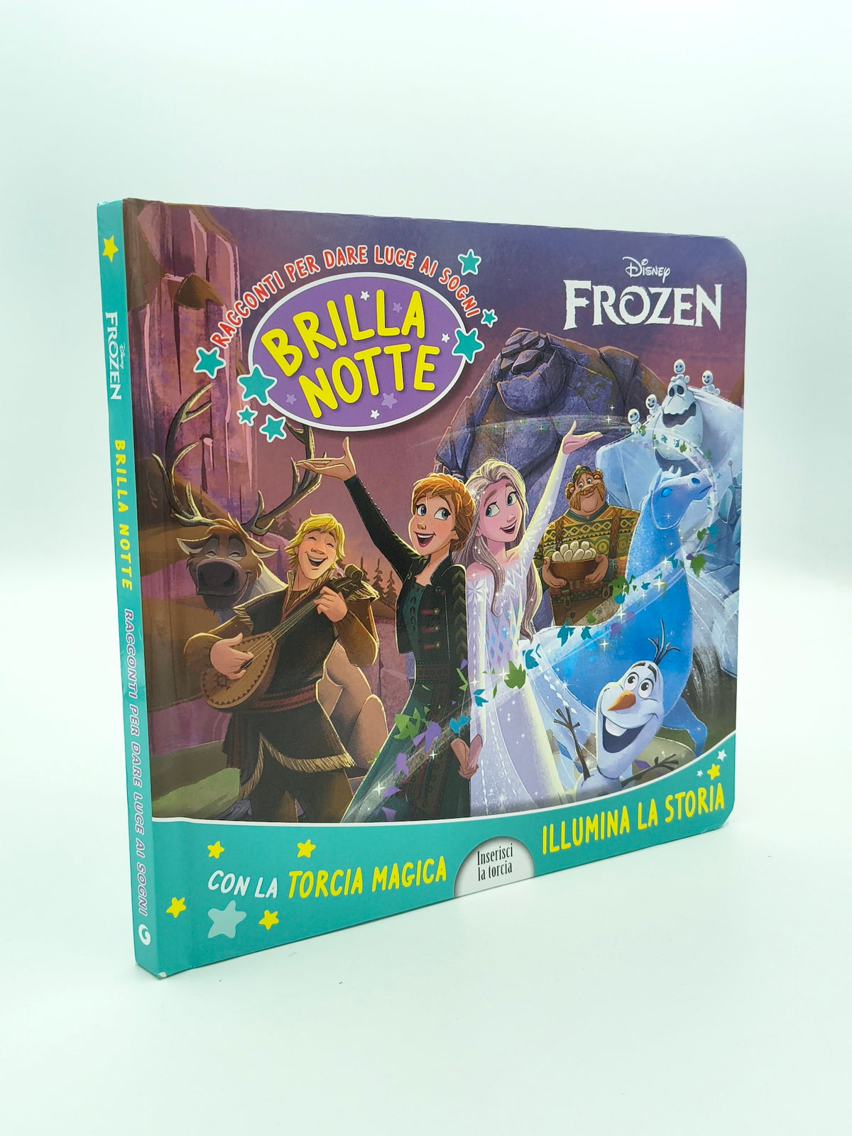 Disney Frozen Brillanotte. Racconti per dare luce ai sogni::Con la torcia magica illumina la storia