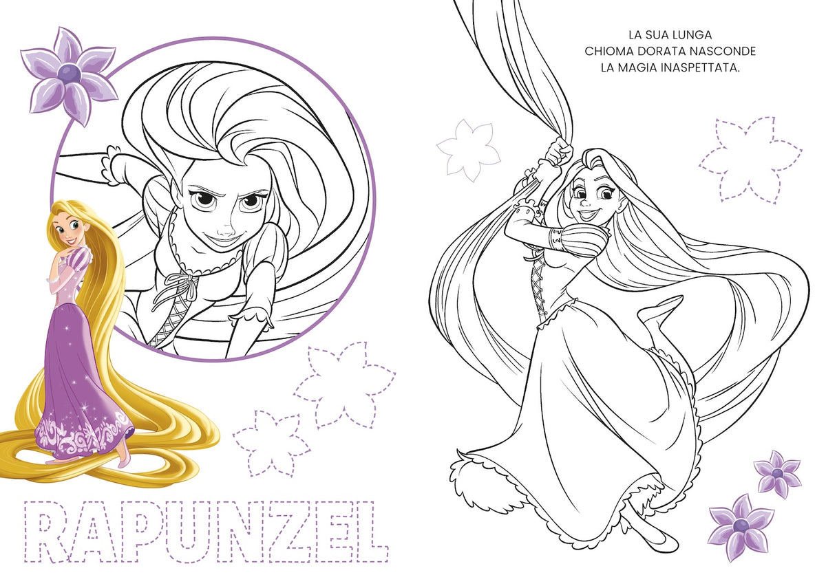 Principesse Disegna&colora Disney Princess