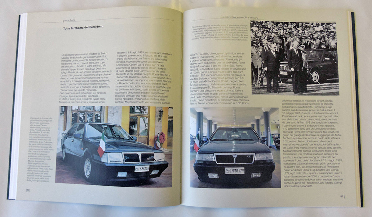 LANCIA THEMA Berlina, Station Wagon e 8.32::Berlina, Station Wagon e 8.32
